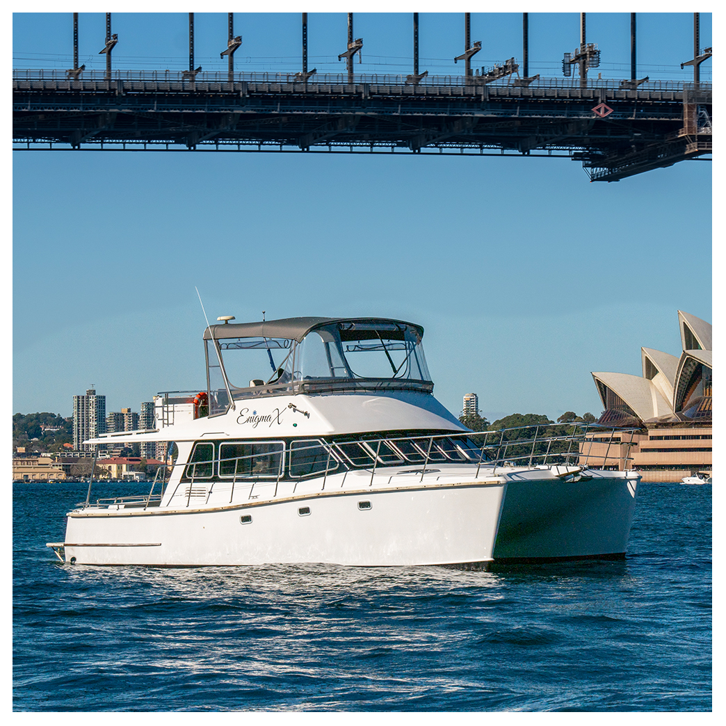 Enigma X - Private Boat Hire - Sydney Harbour Transfers